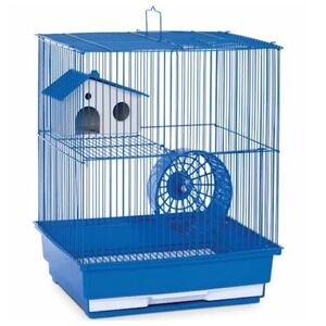 Prevue Pet Products Two Story Hamster Gerbil Home Cage Model 98004 Blue